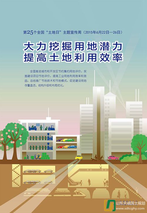 设计部：第25个全国“土地日”宣传口号