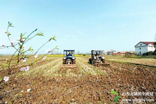 常德市大力推进农土地整治 共实施59个农村土地整治项目