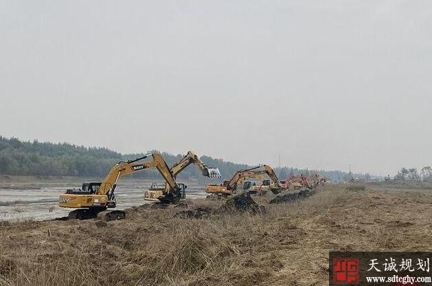 商河县农田水利基本建设开工 将陆续清淤8条骨干河道